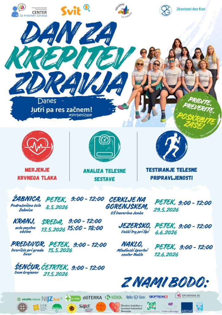 DAN ZA KREPITEV ZDRAVJA